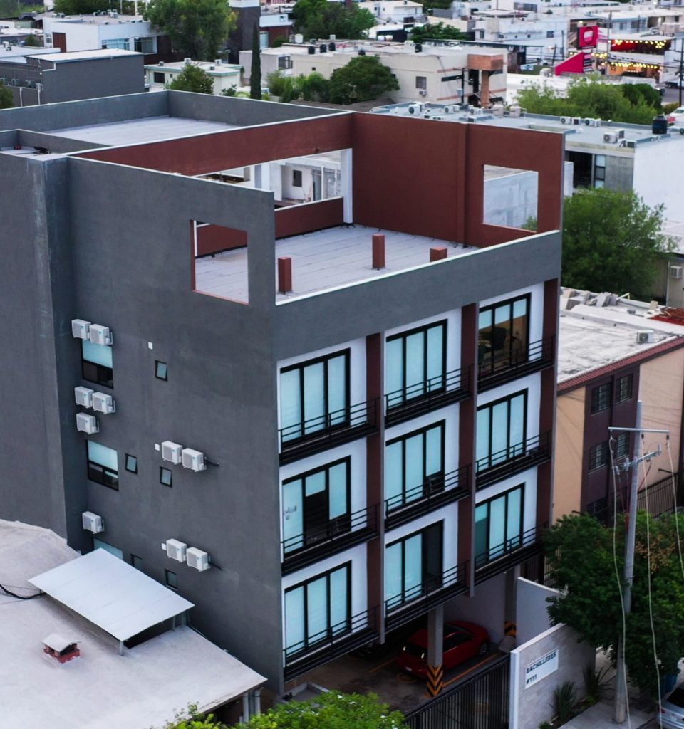 puertas y ventanas de aluminio y cristal para edificio vertical